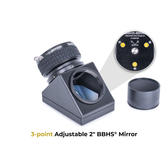 Espejo diagonal ajustable Baader 2" BBHS®