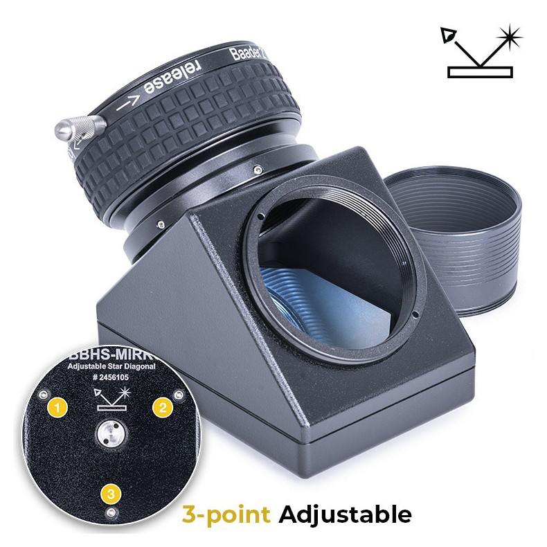 Espejo diagonal ajustable Baader 2"...