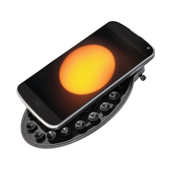 Telescopio BRESSER Pluto 114/500 EQ Telescopio con Adaptador de Cámara de Smartphone