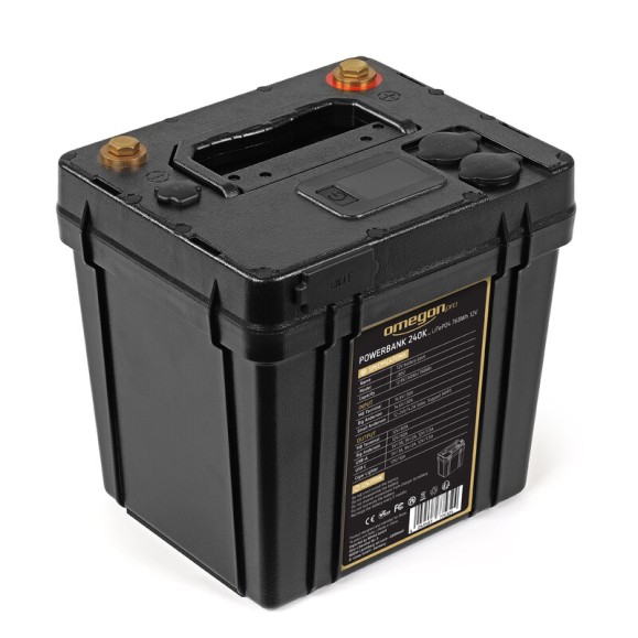 Fuente de alimentación OMEGON Pro Powerbank 240k LiFePO4 768Wh 12V