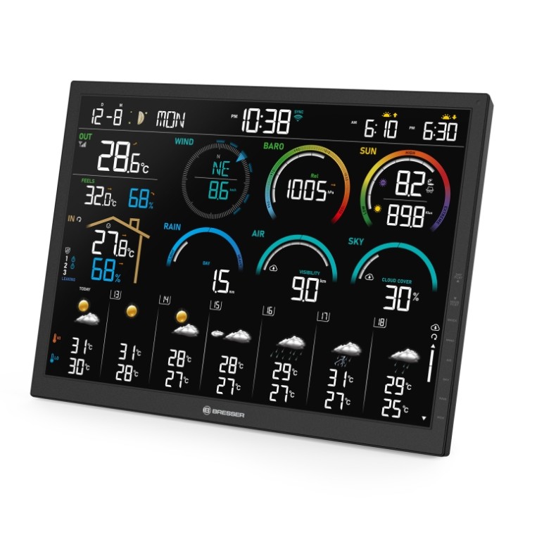 Estación meteorológica Wi-Fi BRESSER...
