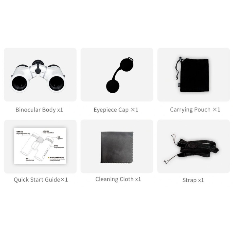 Binoculares ZWO Seestar VisionX 8x24