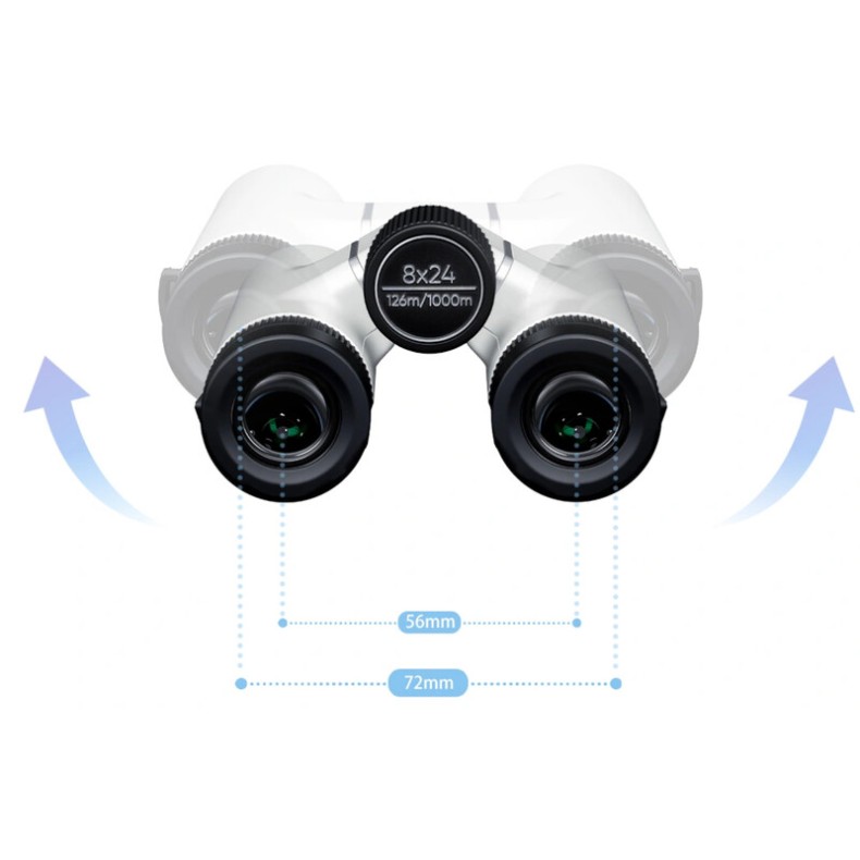 Binoculares ZWO Seestar VisionX 8x24