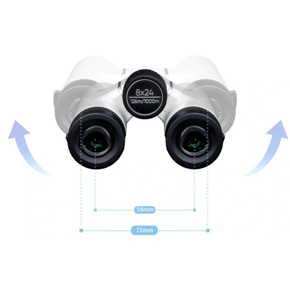 Binoculares ZWO Seestar VisionX 8x24