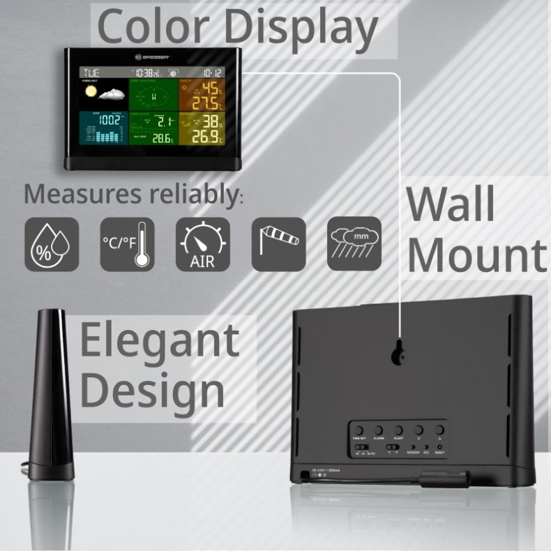 Centro meteorológico BRESSER Comfort...