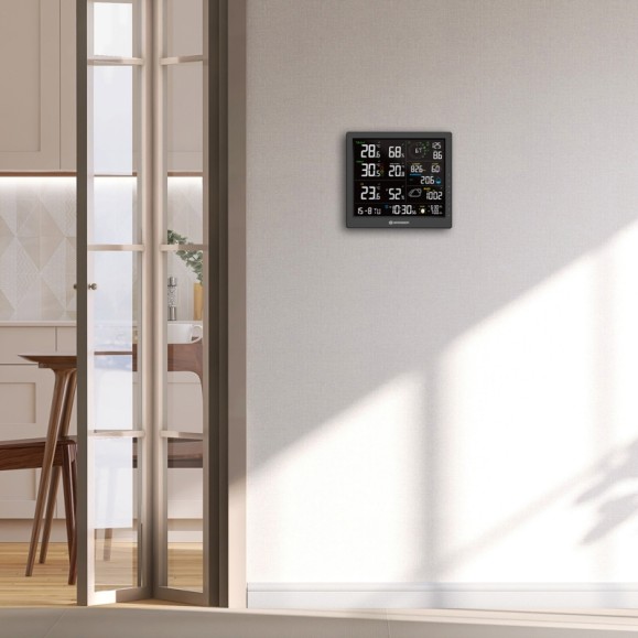 Estación meteorológica BRESSER WIFI MeteoTemp JW 8 en 1