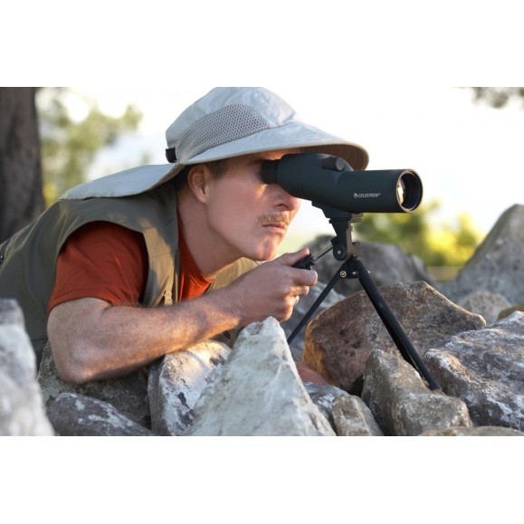 Telescopio Terrestre Celestron UpClose 60mm Zoom 20-60x 45º 52223