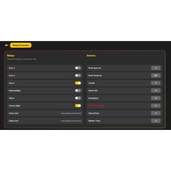 Controlador para Observatorios Compartidos STARLING con DIN Rail Mounting Clip