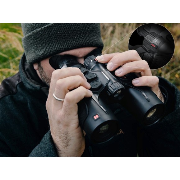 Binoculares térmicos multiespectro con telémetro + IR 850 940 nm Hikmicro Habrok 4K HE25L 2.0