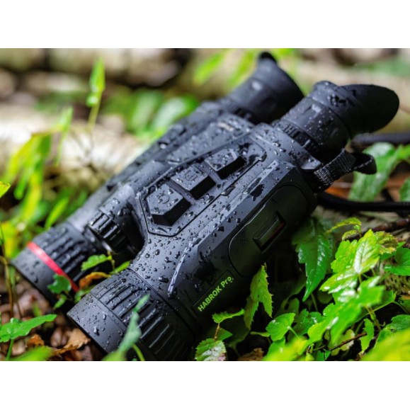 Binoculares térmicos multiespectro HIKMICRO Habrok Pro HX60LS con telémetro + IR 850nm 940nm