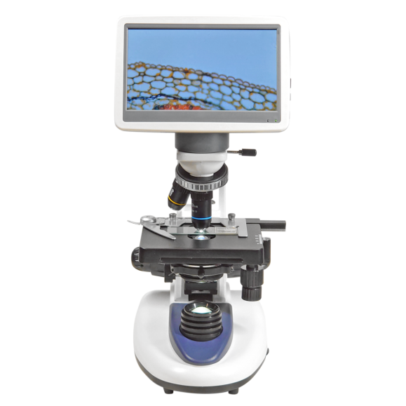 Microscopio BMS 146 FLArQ LED 230V con pletina mecánica y Cellpad Mini