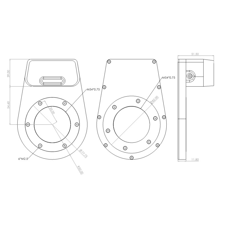 Rotador Wanderer Astro Lite V2 (M68)
