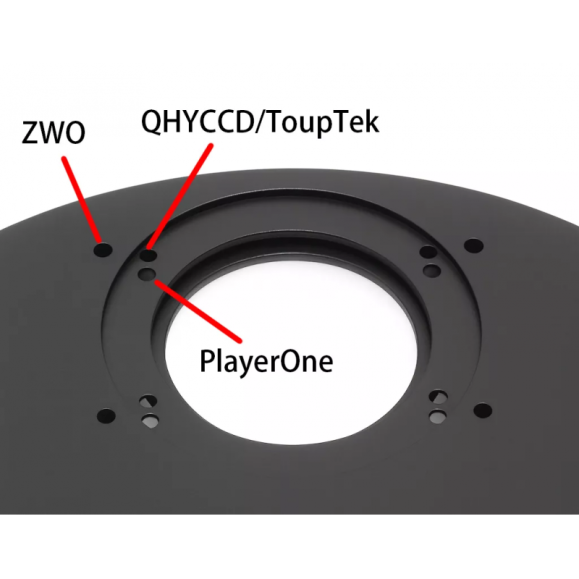 Rueda portafiltros Snowflake 8 x 50,8mm (o 50mm) WandererAstro