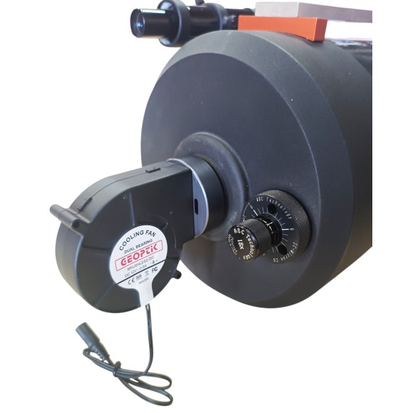 Ventilador aclimatador GEOPTIK para tubos Schmidt-cassegrain y Maksutov-cassegrain