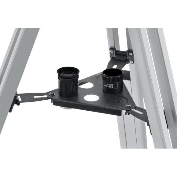 Telescopio refractor BRESSER Polaris-II 102/600 EQ3 con adaptador para smartphone y filtro solar