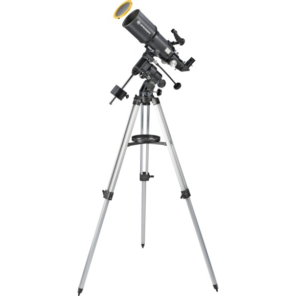 Telescopio BRESSER Polaris 102/460 EQ3 con Filtro solar