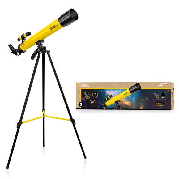 Telescopio refractor NATIONAL GEOGRAPHIC 45/600  con Montura AZ