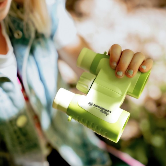 Prismáticos para niños BRESSER JUNIOR 3x30 color verde