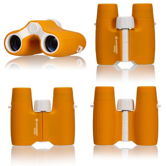Prismáticos infantiles BRESSER JUNIOR 6x21 naranja