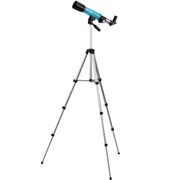 BRESSER JUNIOR Telescopio para niños 50/360 con tienda de campaña
