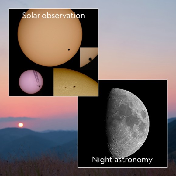 Telescopio National Geographic 76/350 con filtro solar