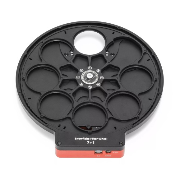 Rueda portafiltros de perfil bajo Snowflake 8 x 36mm WandererAstro