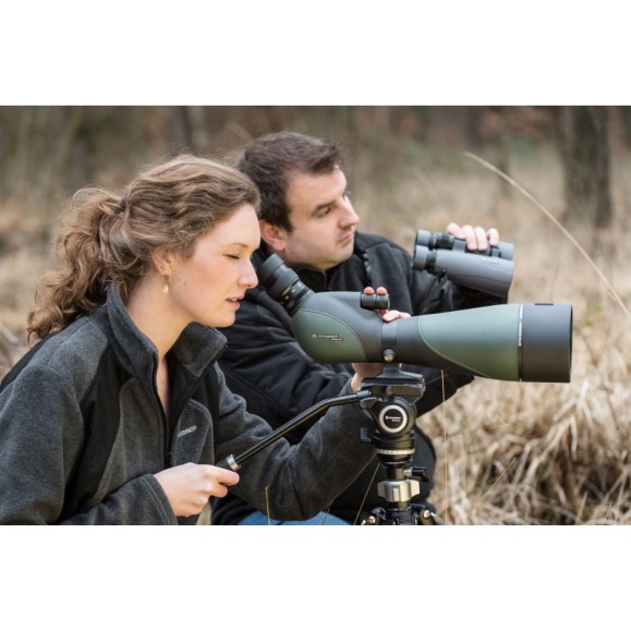 Telescopio terrestre BRESSER Pirsch 25-75x100 Generación II con Enfoque DeLuxe 10:1