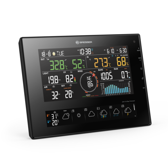 Estación meteorológica WiFi BRESSER 4Cast 11 días CV 7 en 1