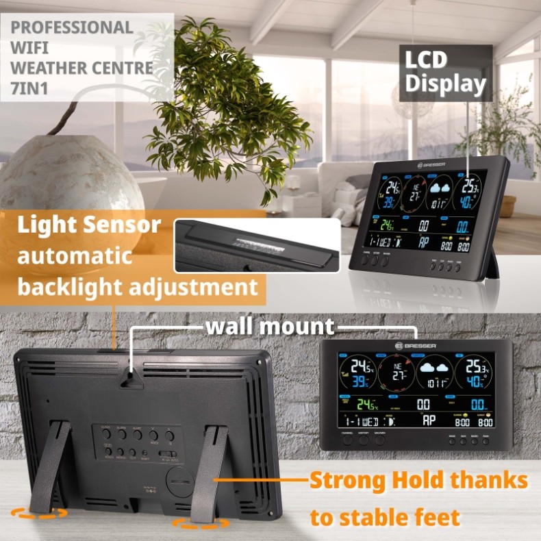 Centro meteorológico BRESSER WIFI...