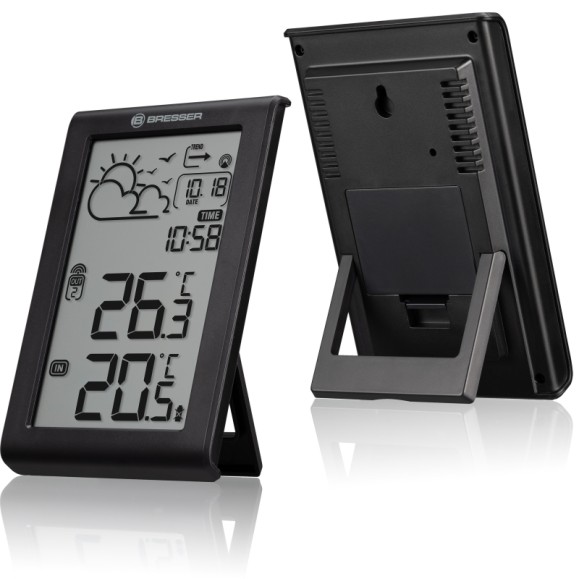Estación meteorológica BRESSER Meteo Temp W con señal horaria DCF