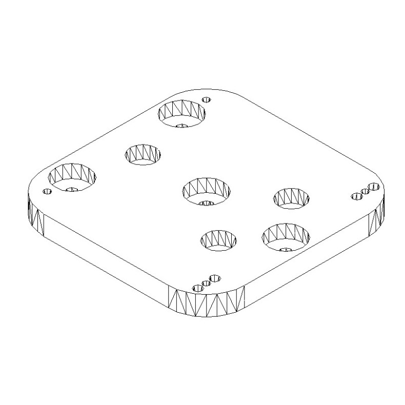 Placa base gran capacidad de carga...