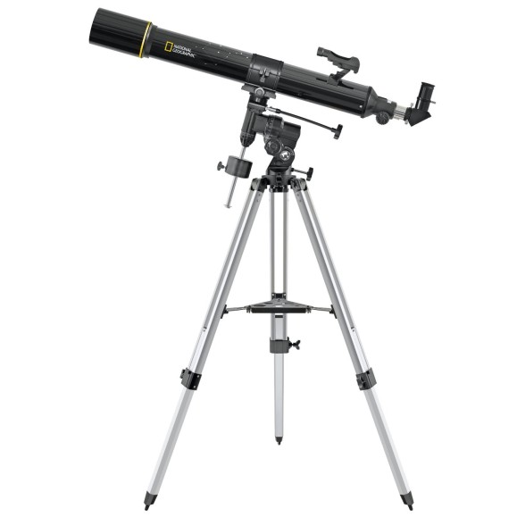 Telescopio refractor National Geographic 90/900 montura ecuatorial 9070000
