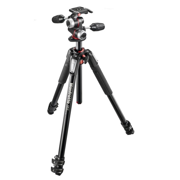 Kit trípode de Alumino Manfrotto 055XPRO3 con rótula 3 way