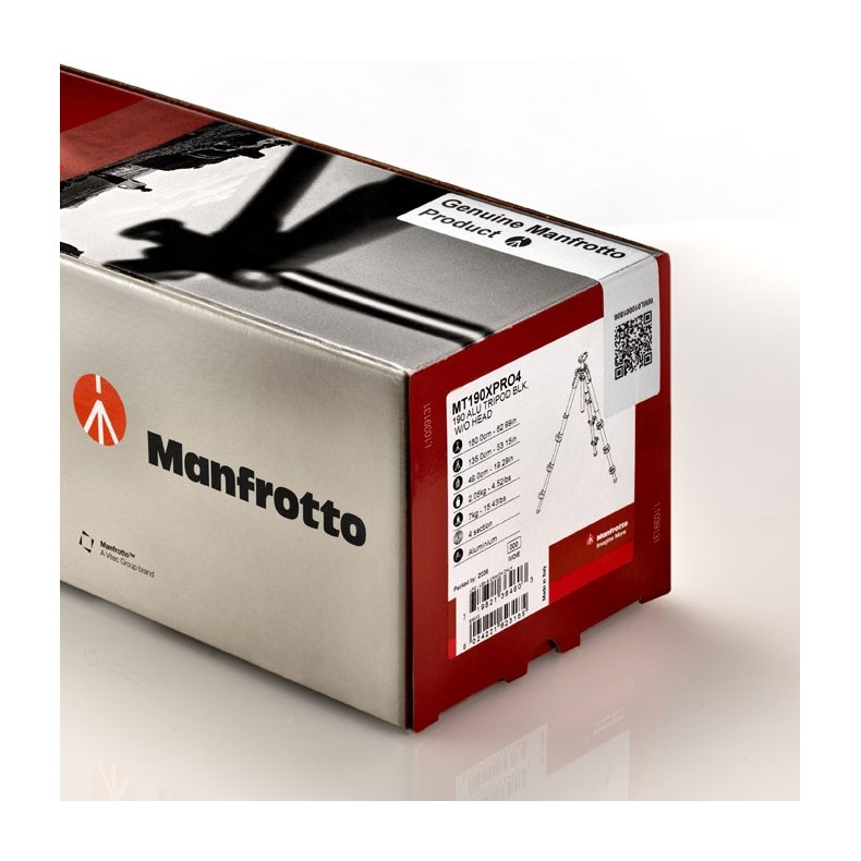 Trípode de Aluminio Manfrotto...