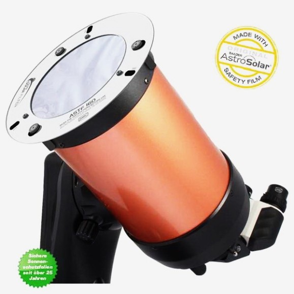 Filtro solar Baader para telescopio 160 mm ASTF